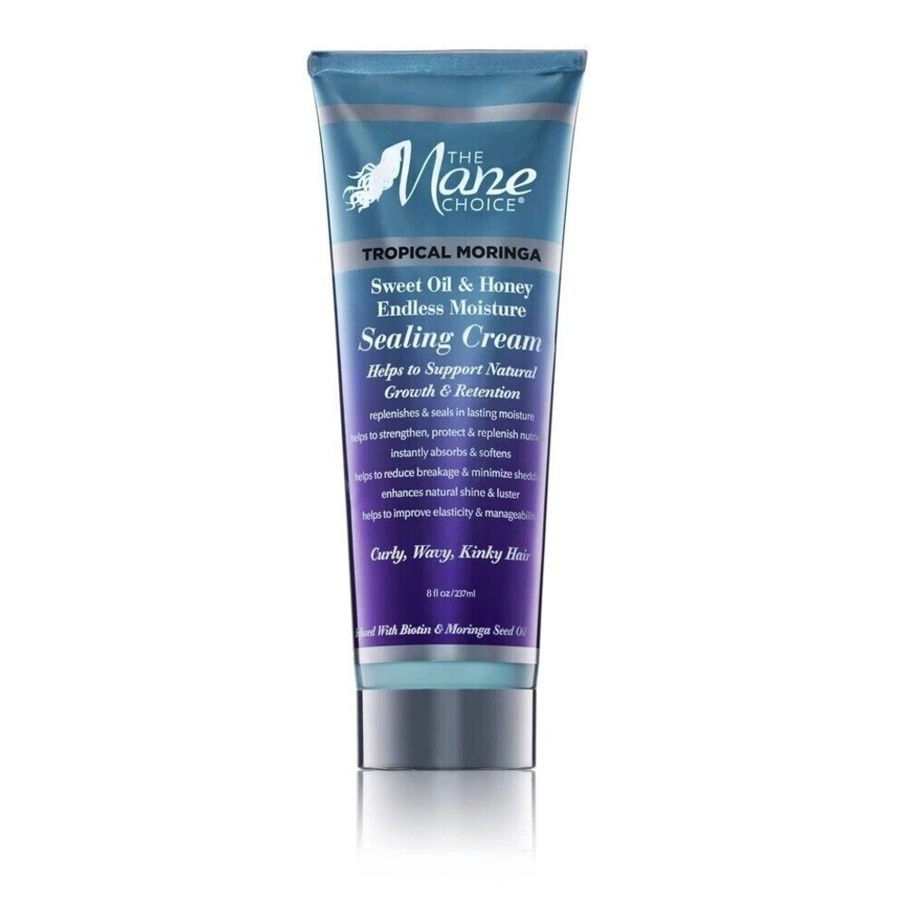 Mane Choice Tropical Moringa Sweet Oil Honey Moisture Sealing Cream 8 Fl Oz